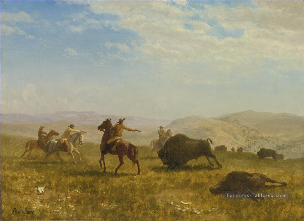 LE WILD WEST Américain Albert Bierstadt Peintures à l'huile